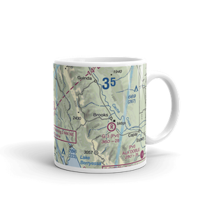Mysterious Valley Airport (20CL) VFR Sectional  Mug