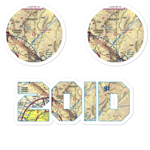 Harrington Airport (20ID) VFR Sectional Sticker Pack