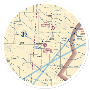 Prevost Airport (20MT) VFR Sectional Sticker (30 mile)