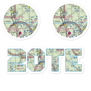 Reece Ranch Airport (20TE) VFR Sectional Sticker Pack