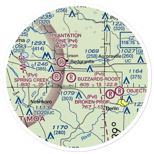 Harju Airport (20WI) VFR Sectional Sticker (20 mile)