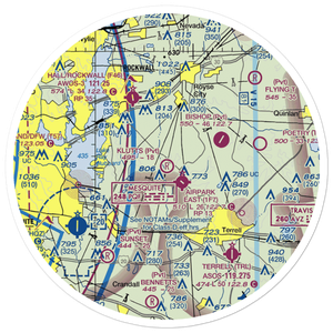 Klutts Field (20XS) VFR Sectional Sticker (30 mile)