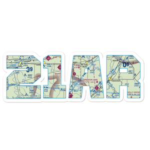 Skarda/Tollville Airport (21AR) VFR Sectional Sticker