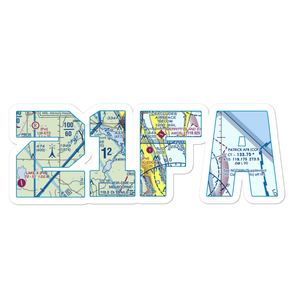 Rockledge Airport (21FA) VFR Sectional Sticker