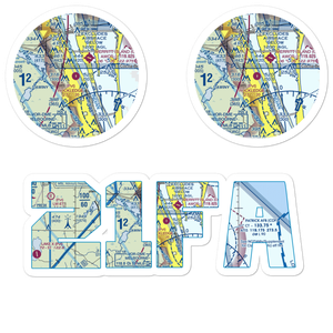 Rockledge Airport (21FA) VFR Sectional Sticker Pack