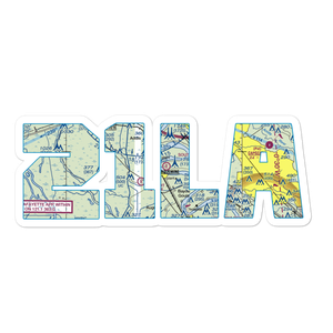 Southern Helicopters Airport (21LA) VFR Sectional Sticker