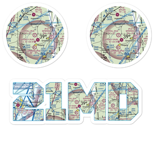 Carroll Airport (21MD) VFR Sectional Sticker Pack