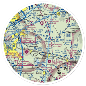 Clearwater Airpark (21OI) VFR Sectional Sticker (30 mile)