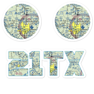 Shilling's Airport (21TX) VFR Sectional Sticker Pack