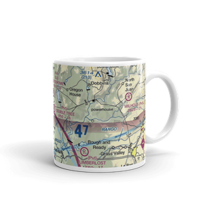 Double Tree Farm Airport (22CL) VFR Sectional  Mug