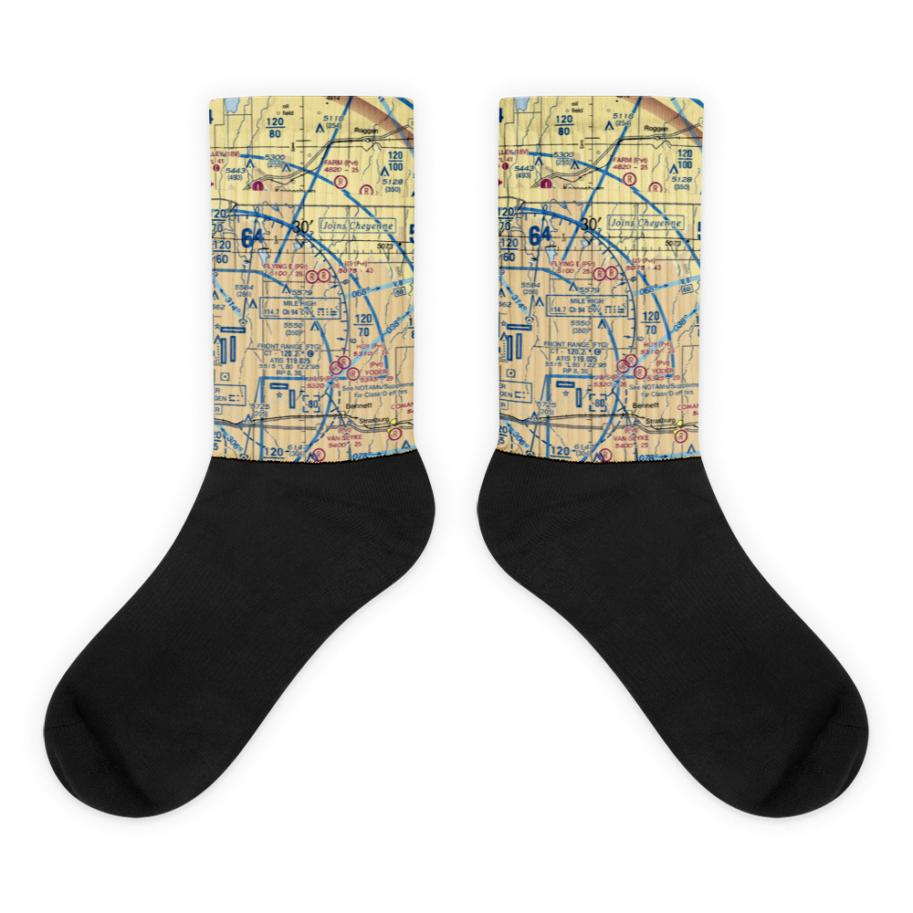 Flying E Airport (22CO) VFR Sectional Socks 