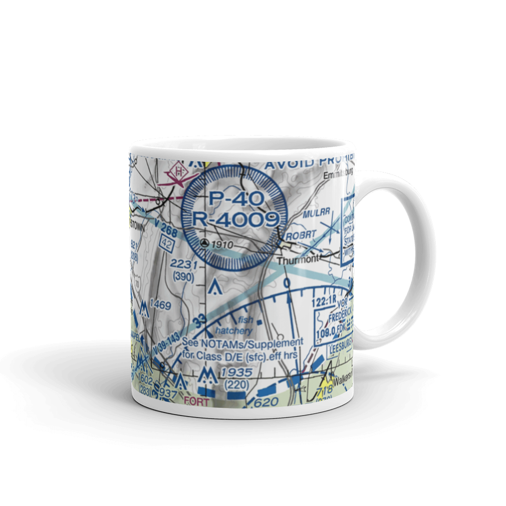 Laura's Landing Airport (22MD) VFR Sectional  Mug 