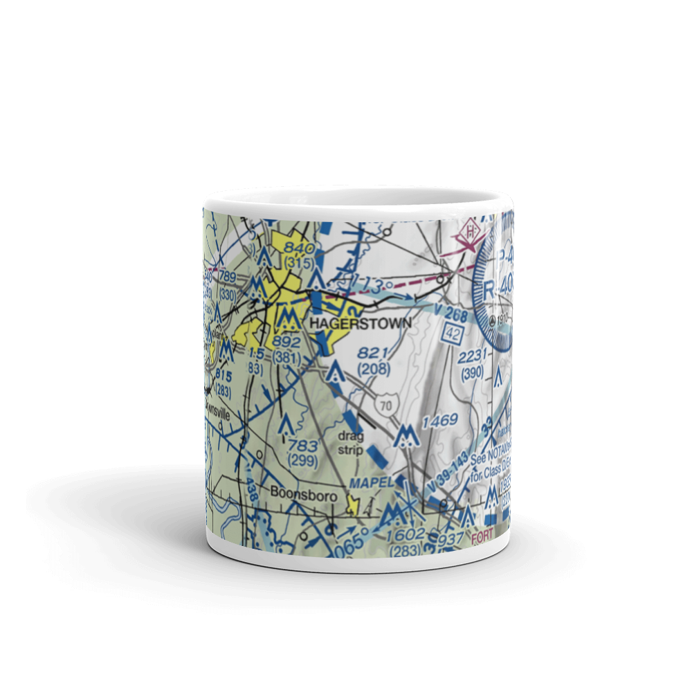Laura's Landing Airport (22MD) VFR Sectional  Mug 