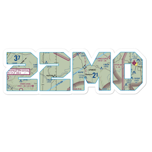 Belly Acres Ranch Airport (22MO) VFR Sectional Sticker
