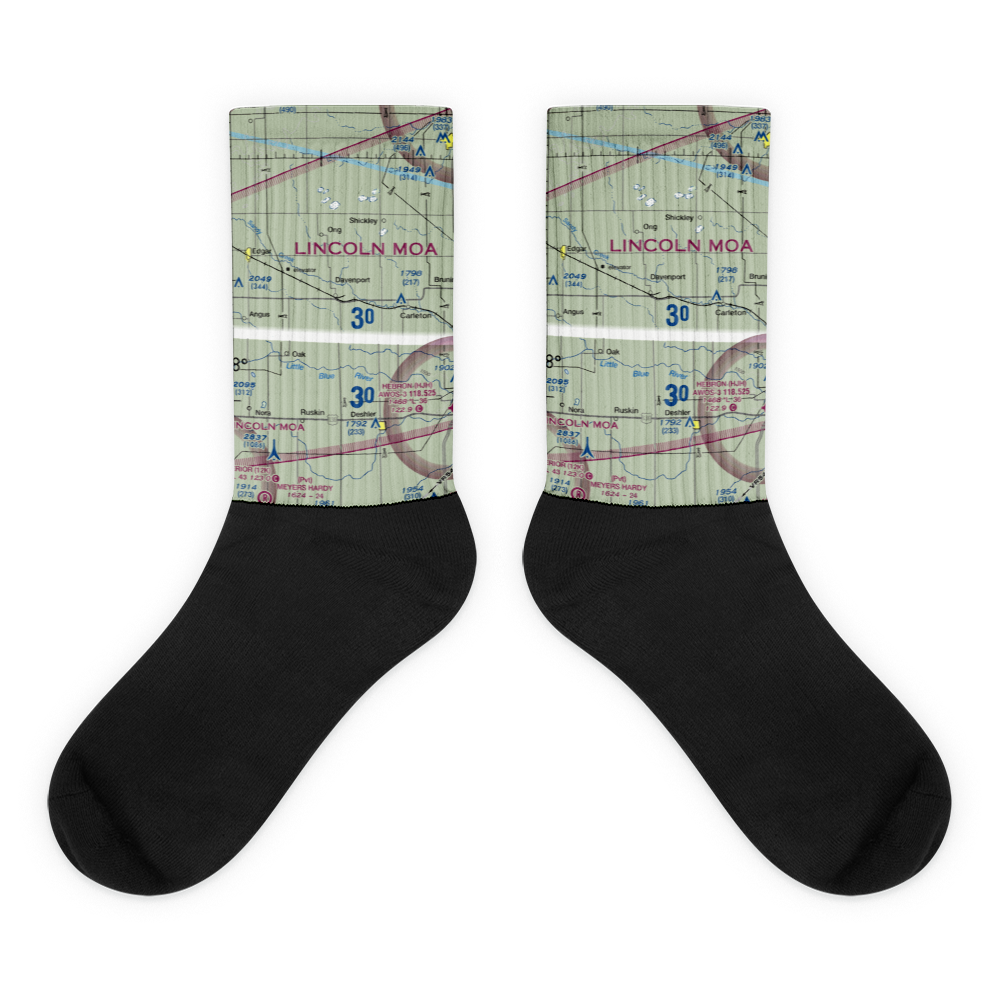 Grone Airport (22NE) VFR Sectional Socks 