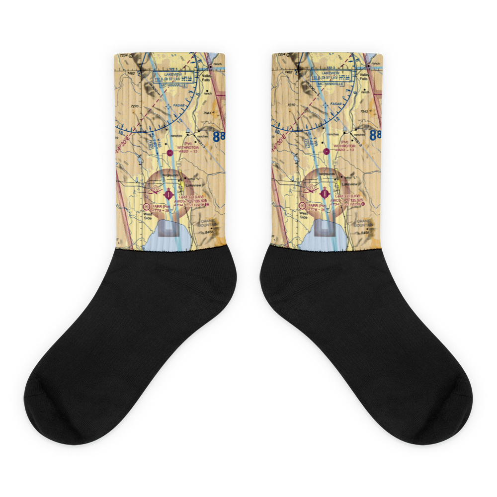 Withrotor Airport (22OG) VFR Sectional Socks 