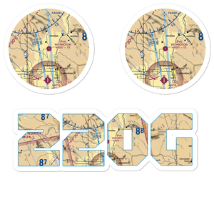 Withrotor Airport (22OG) VFR Sectional Sticker Pack