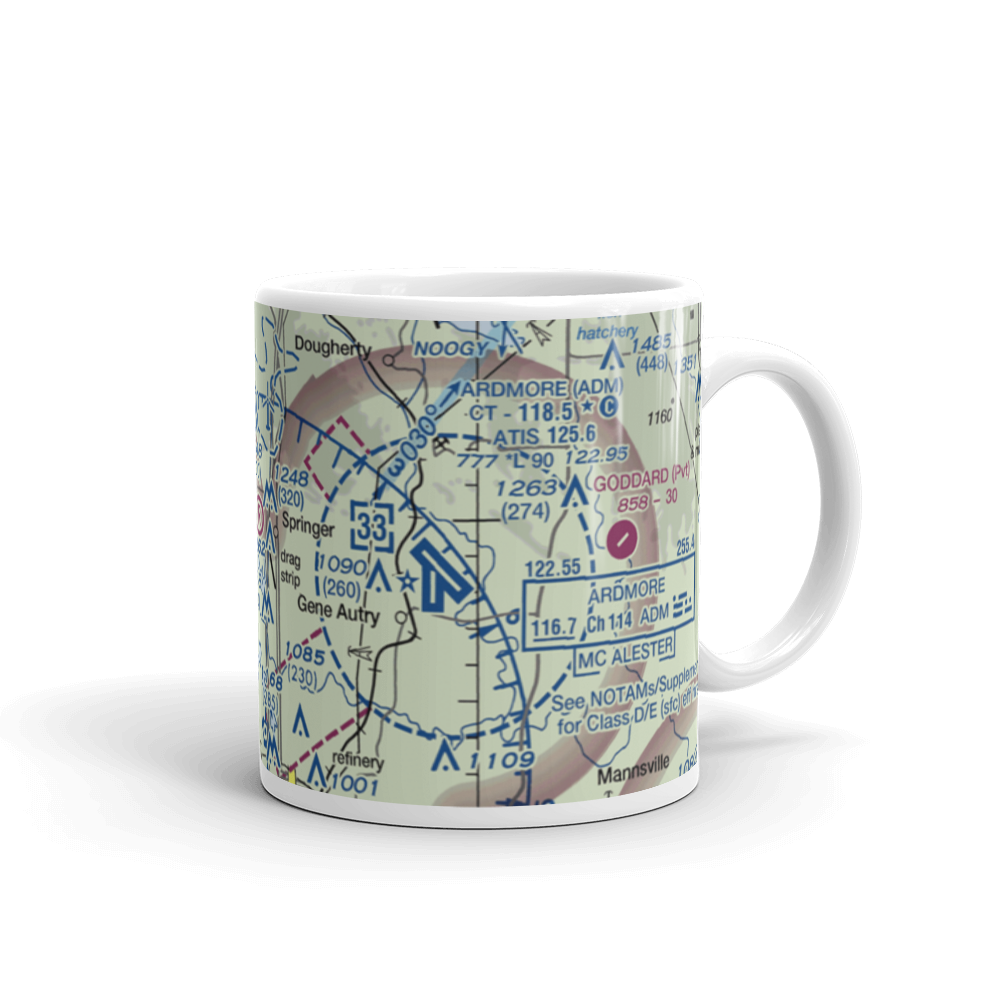 Smith Field (22OK) VFR Sectional  Mug 