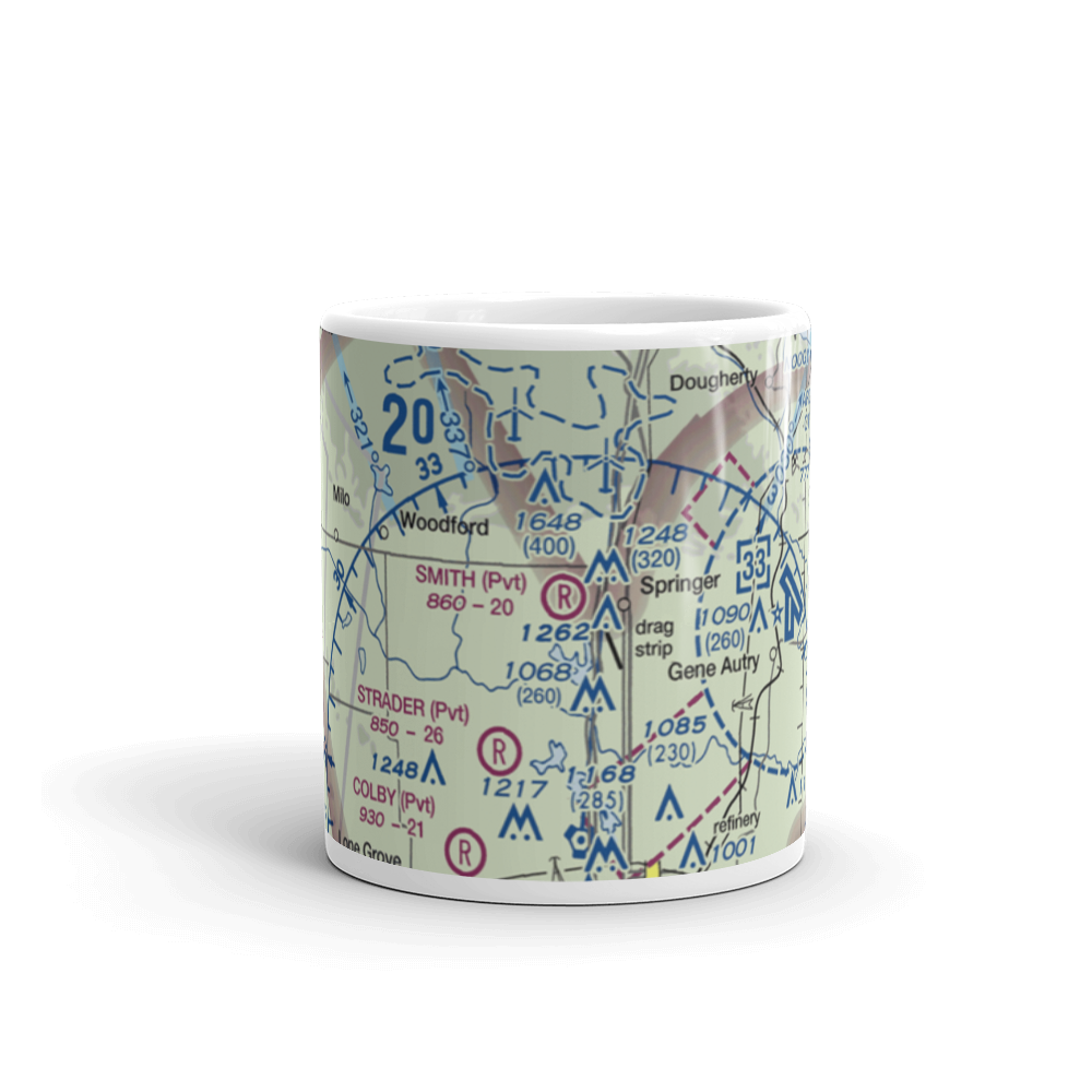 Smith Field (22OK) VFR Sectional  Mug 