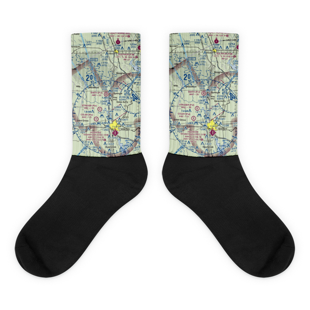 Smith Field (22OK) VFR Sectional Socks 