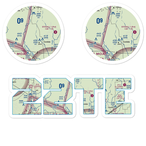 Fenner Ranch Airport (22TE) VFR Sectional Sticker Pack