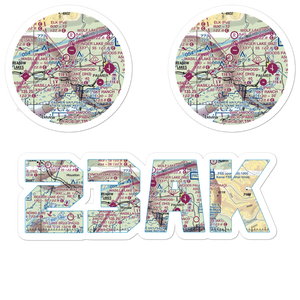 Yuknis Airport (23AK) VFR Sectional Sticker Pack
