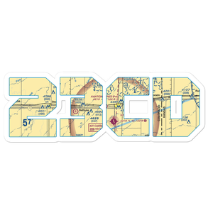 Aviation Acres Airport (23CD) VFR Sectional Sticker