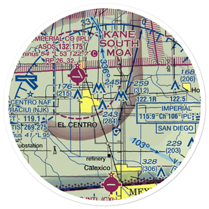 Douthitt Strip (23CN) VFR Sectional Sticker (20 mile)