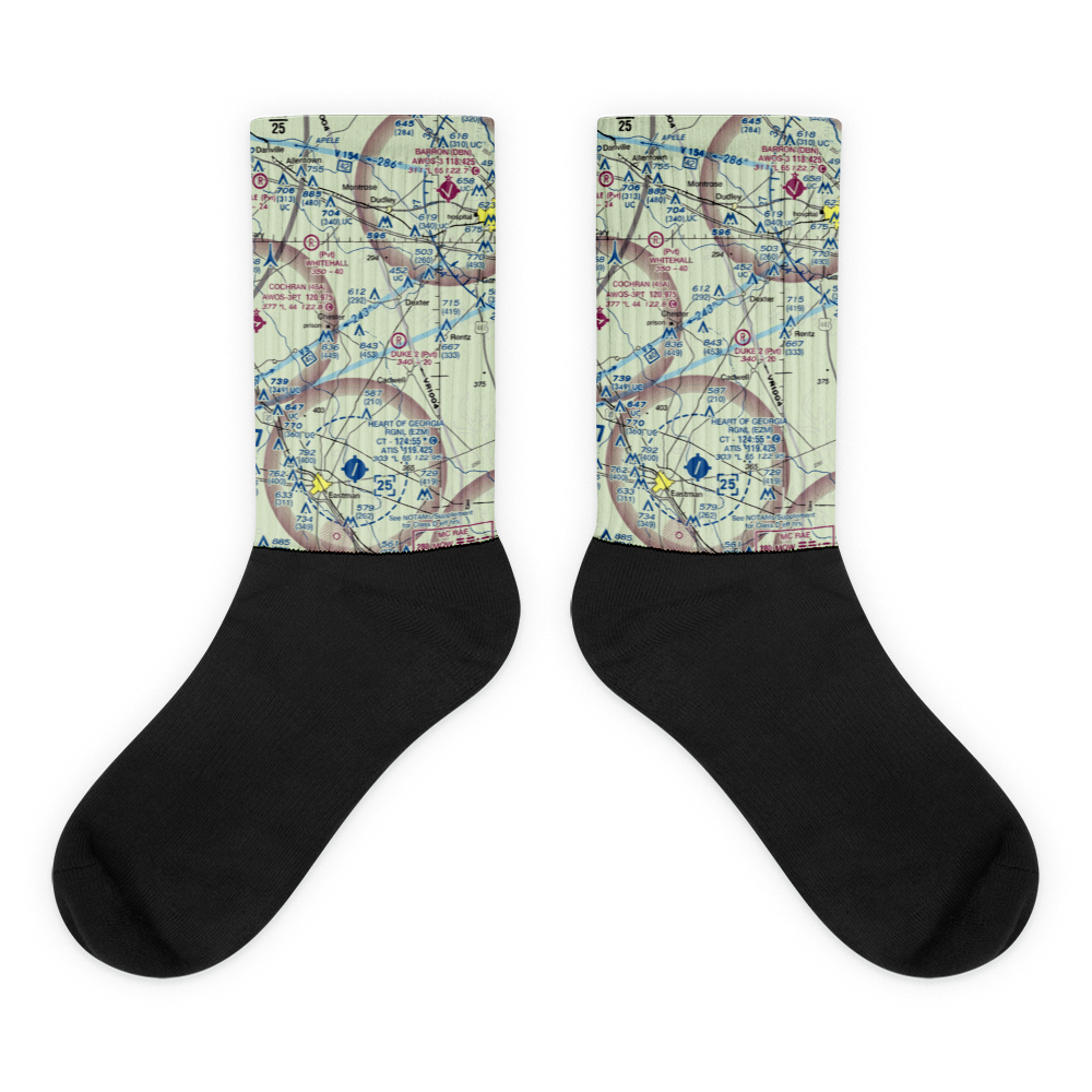 Lt Landing Airport (23GE) VFR Sectional Socks 