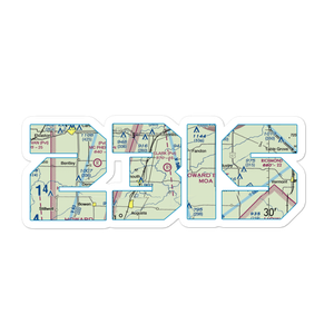 Clark Airport (23IS) VFR Sectional Sticker