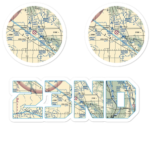 Minnkota Private Airport (23ND) VFR Sectional Sticker Pack