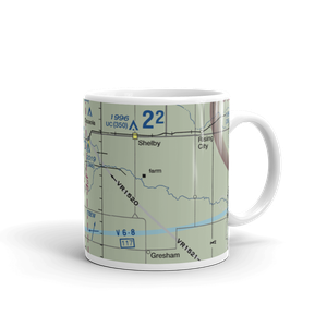 Stromsburg Municipal Airport (23NE) VFR Sectional  Mug