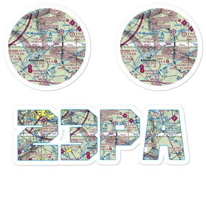 Cedar Acres Private Group Airport (23PA) VFR Sectional Sticker Pack