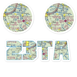 Rowland R Airfield (23TA) VFR Sectional Sticker Pack