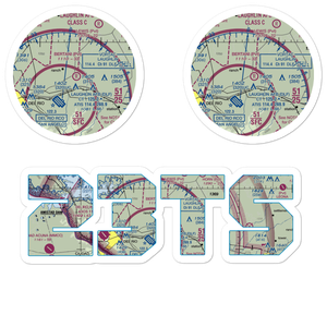Bertani Ranch Airport (23TS) VFR Sectional Sticker Pack