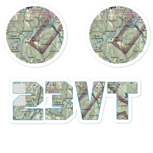 North Windham Airport (23VT) VFR Sectional Sticker Pack