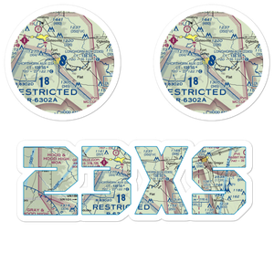Shorthorn Aux Landing Strip (23XS) VFR Sectional Sticker Pack