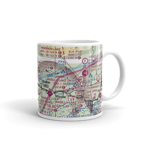 Toad Lake Strip (24AK) VFR Sectional  Mug