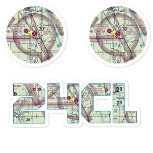 Boswell Airport (24CL) VFR Sectional Sticker Pack