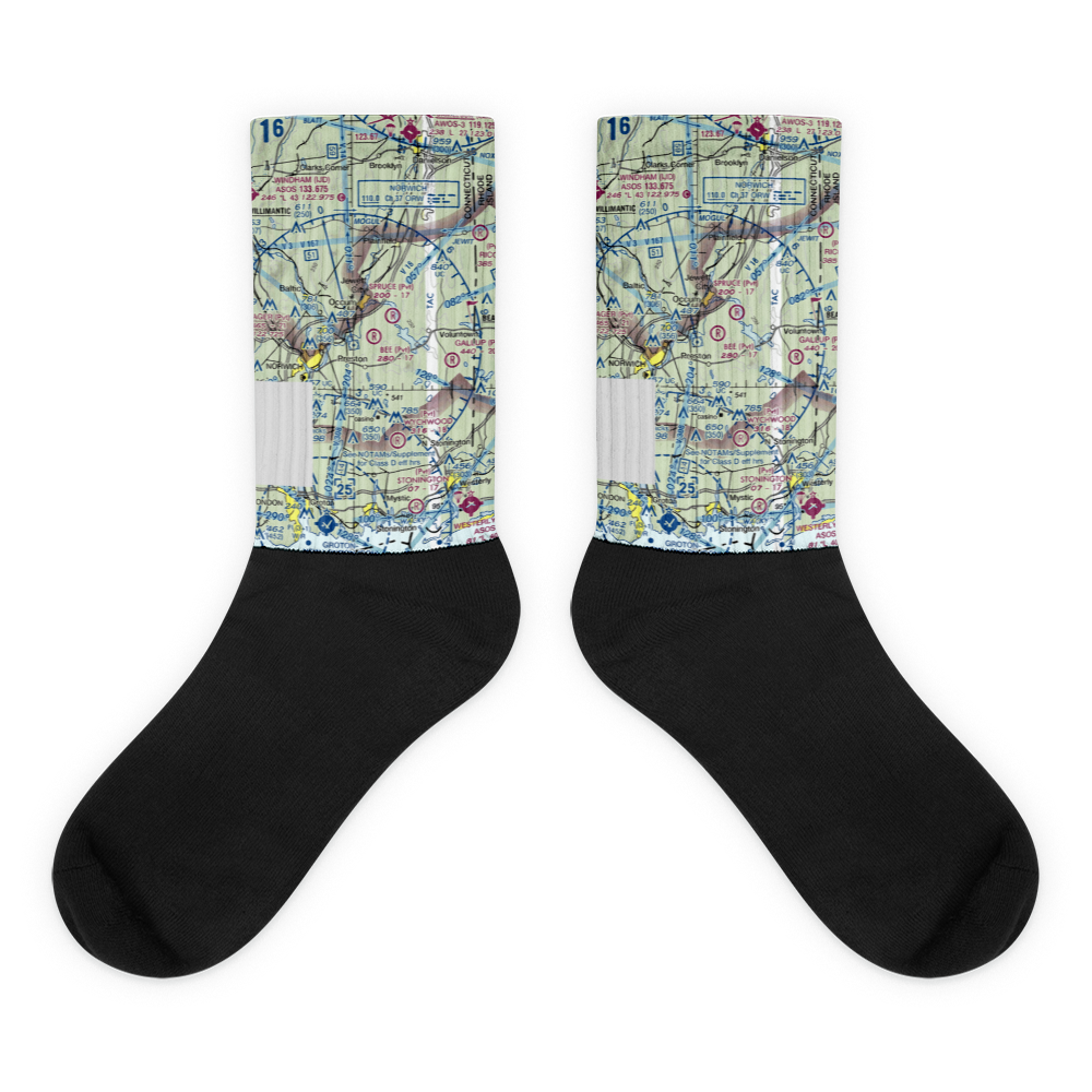 Bee Field (24CT) VFR Sectional Socks 