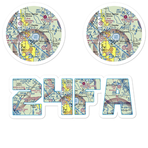 Lake Weir Seaplane Base (24FA) VFR Sectional Sticker Pack