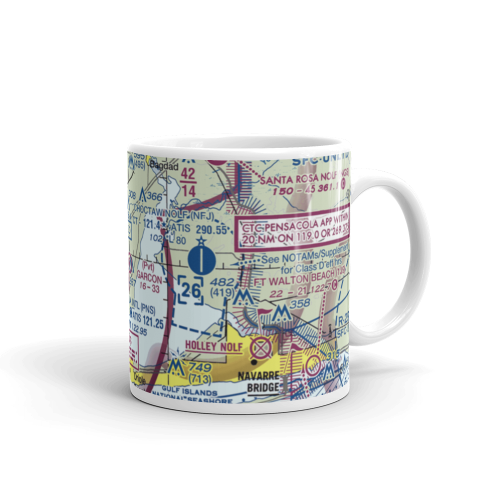 Garcon Field (24FL) VFR Sectional  Mug 