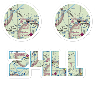 Lambert Airport (24LL) VFR Sectional Sticker Pack