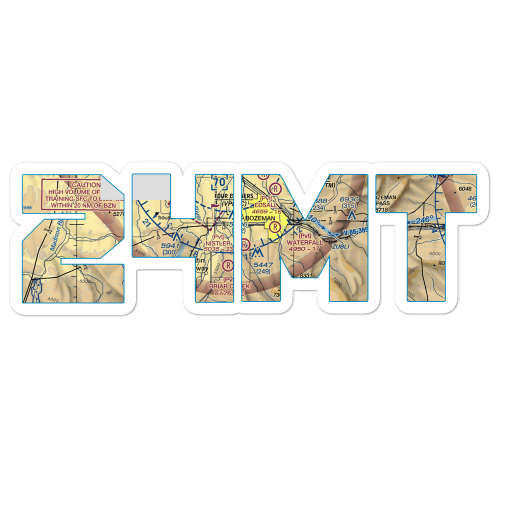 Haggerty Airport (24MT) VFR Sectional Sticker 