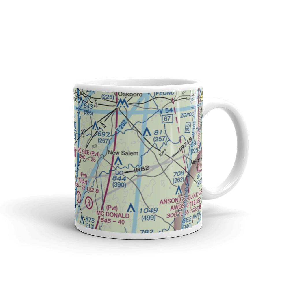Mc Gee Field (24NC) VFR Sectional  Mug 