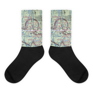 Honeybee Lake Aero Park Airport (25AK) VFR Sectional Socks