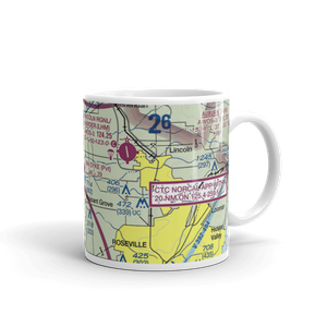 Van Dyke Strip (25CL) VFR Sectional  Mug