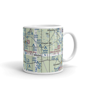 Connell's Wahoo Airport (25FL) VFR Sectional  Mug