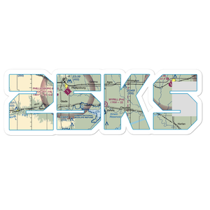 Wyrill Farming Airport (25KS) VFR Sectional Sticker