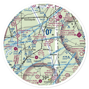 Whalen Field (25MD) VFR Sectional Sticker (30 mile)